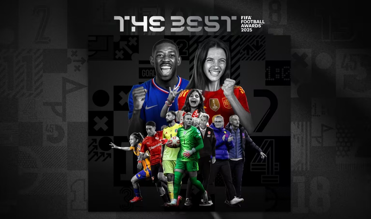 Bonmati and Dembele take top honours at The Best FIFA Football Awards™ 2025